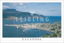 Ullapool from East and Above Postcard