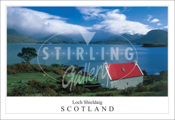 Loch Shieldaig - Scotland, Cottage to Torridon Postcard