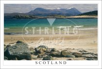 An Teallach from Mellon Udrigle Beach, Scotland Postcard
