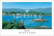 Plockton - Scotland, Loch Carron Postcard