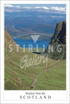 Bealach Nam Ba - Scotland Postcard