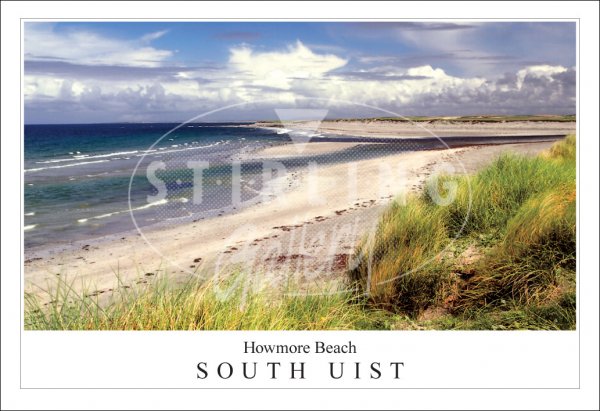 Howmore Beach, South Uist Postcard