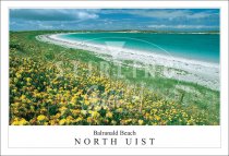 Balranald Beach - North Uist, Machair Postcard