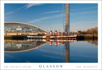 Glasgow - Science Centre, The Waverley Postcard