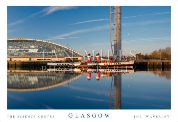Glasgow - Science Centre, The Waverley Postcard