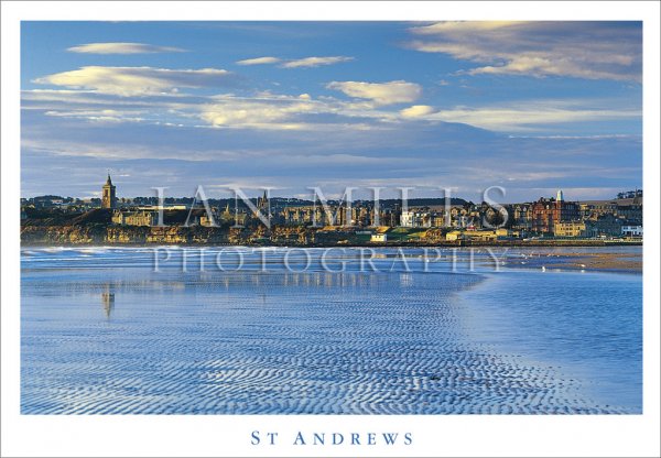 St Andrews, Town across West Sands (H std IM)