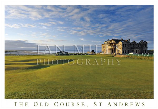 Old Course,The, St Andrews, to West Sands Postcard