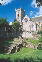 Culross Abbey, Fife Postcard