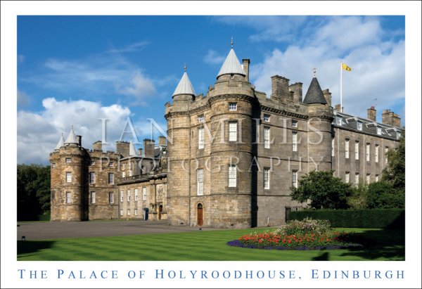 Palace of Holyroodhouse,The, Edinburgh Postcard