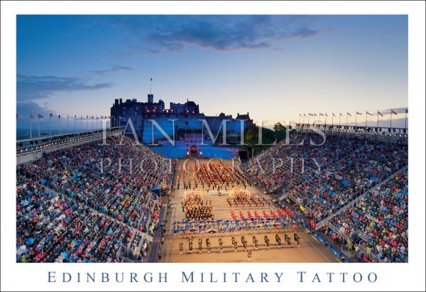 Edinburgh Military Tattoo Postcard