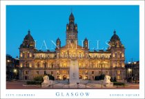 Glasgow - City Chamber, George Square Postcard