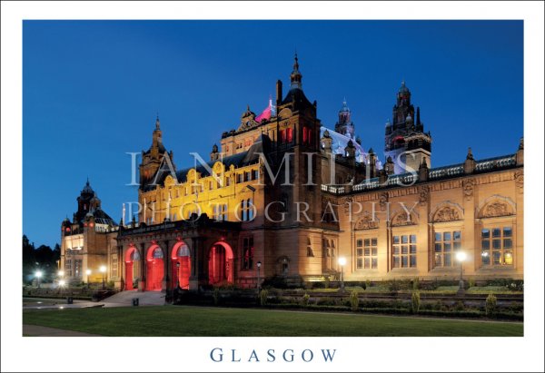 Glasgow - Kelvingrove Art Gallery & Museum, Night (H std IM)