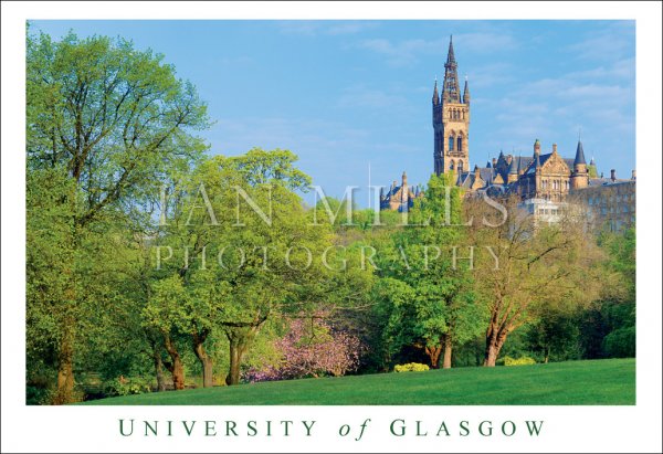 University of Glasgow Postcard