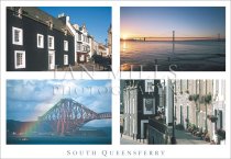 South Queensferry, Multi View 4 Postcard