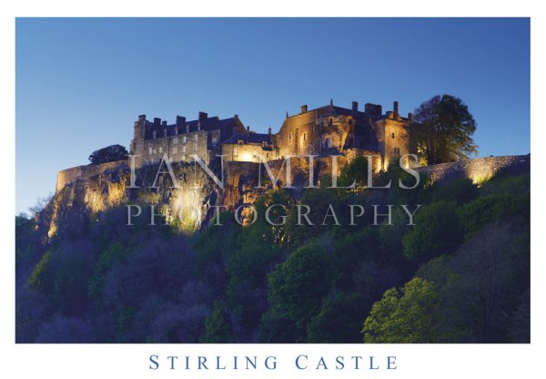 Stirling Castle, Evening Floodlight (H std IM)