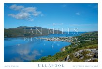 Ullapool, Loch Broom, Highlands, From Hillside Postcard