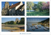 Kirkcaldy, Multi View Postcard