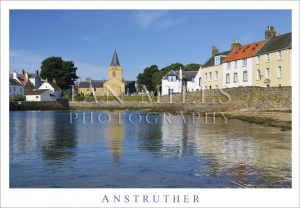 Anstruther, Historic Village Parish Church Postcard