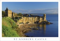 St Andrews Castle, from Cliffside (H std IM)
