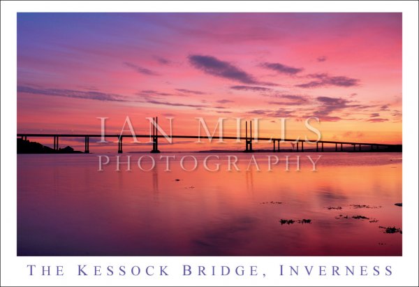 Inverness - Kessock Bridge Postcard