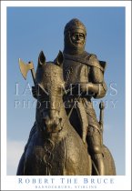 Robert The Bruce Statute, Bannockburn Postcard
