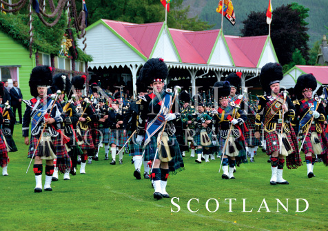 Braemar Gathering Massed Band - Scotland Magnet