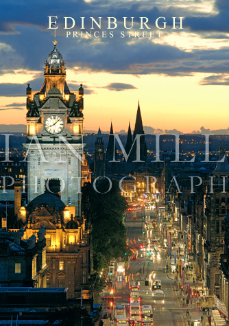 Edinburgh Princes Street, Night Magnet