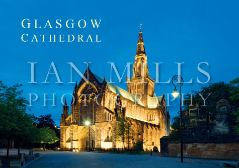 Glasgow Cathedral, Night Lamp Post