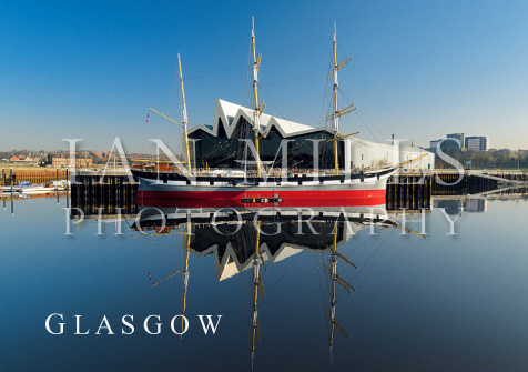 Glasgow - Tall Ship, Riverside Museum Magnet