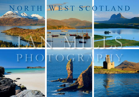 North West Scotland, Multi view 6 images Magnet