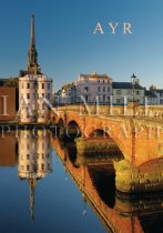 Ayr - River & Bridge Magnet