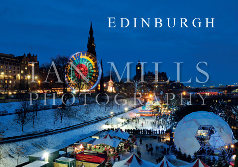 Edinburgh Winter Fair, Princes St Gardens Magnet