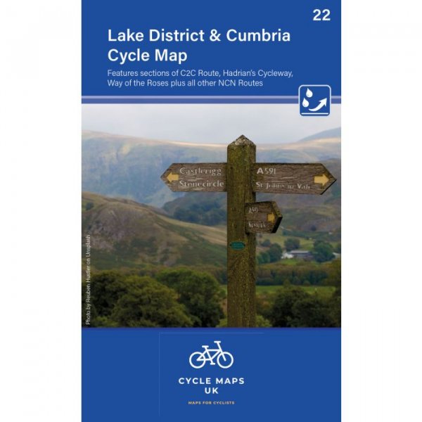 Lake District & Cumbria Cycle Map 22