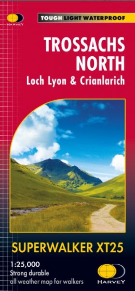 XT25 Superwalker Map Trossachs North