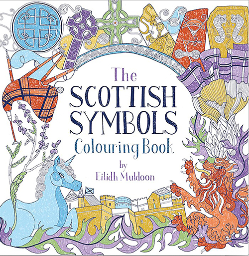 Scottish Symbols Colouring Book