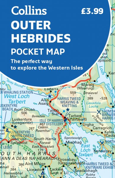 Outer Hebrides Pocket Map (Feb)