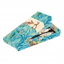 Gift Pen Set Kissing Hares