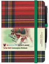 Tartan Cloth Notebook Mini: Royal Stewart