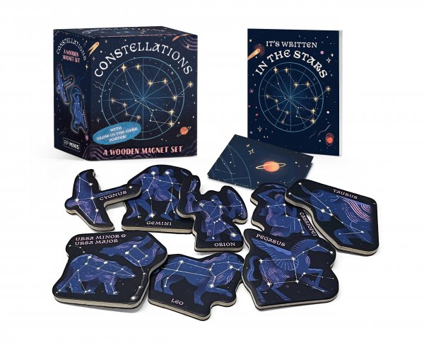 Constellations: A Wooden Magnet Set Mini Kit