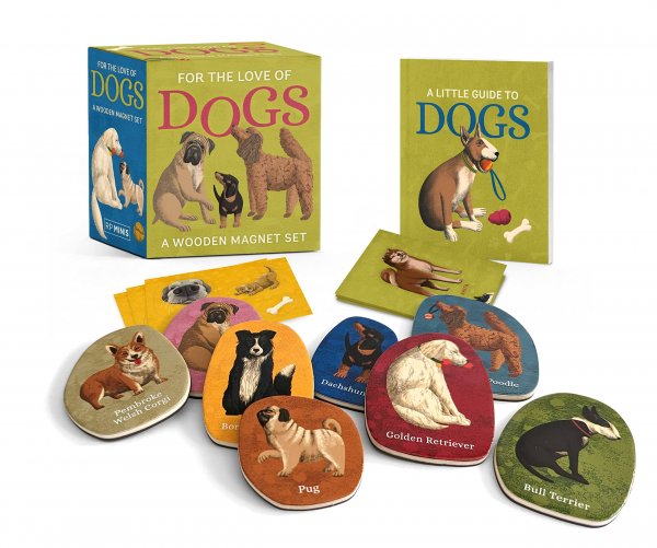For the Love of Dogs: Wooden Magnet Mini Kit