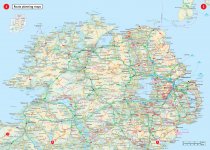 Comprehensive Road Atlas Ireland
