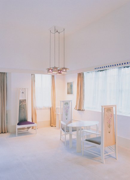 Drawing Room Mackintosh House 1 Postcard
