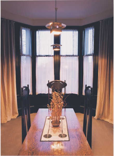Dining Room Mackintosh House Postcard