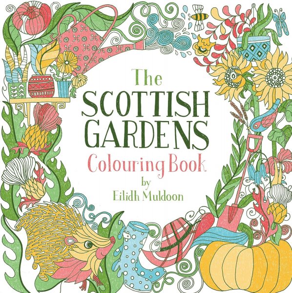 Scottish Gardens Colouring Book, The