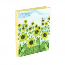 Notecard Wallet In the Garden Sunflowers (Feb)