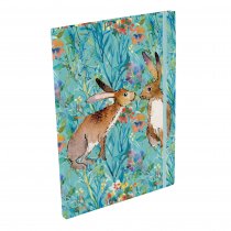 A4 Notebook Kissing Hares
