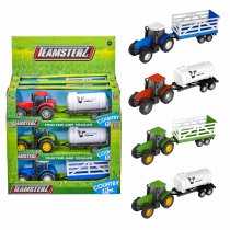 Teamsterz Tractor & Trailer (4 Asst)