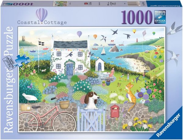 Jigsaw Coastal Cottage 1000pc
