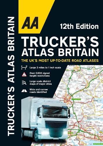 Truckers Atlas Britain A3 Spiral
