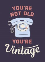 You're Not Old, You're Vintage (Jul)